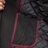 کاپشن بهاره پارچه سانتانا دوخت صنعتی رنگ مشکی سایز4XL