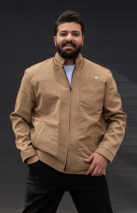 کاپشن بهاره پارچه سانتانا دوخت صنعتی