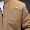 کاپشن بهاره پارچه سانتانا دوخت صنعتی رنگ کرم سایز5XL