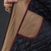 کاپشن بهاره پارچه سانتانا دوخت صنعتی رنگ کرم سایز5XL