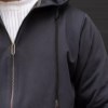 سوییشرت دورس کلاهدارساده PACO رنگ طوسی سایز3XL