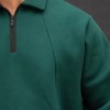 بلوزیقه دار نیم زیپ PACO رنگ سبز سایز3XL