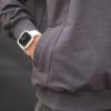 بلوزیقه دار نیم زیپ PACO رنگ طوسی سایز5XL