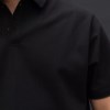 تیشرت یقه دارجودون PACO رنگ مشکی سایز6XL