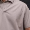 تیشرت یقه دارجودون PACO رنگ خاکی سایز3XL