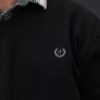 بافت ریز GANT یقه هفت رنگ مشکی سایز5XL