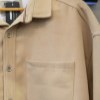 پیراهن فوتر کتی تک جیب رنگ استخونی سایز6XL