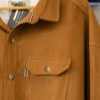 پیراهن فوتر کتی دوجیب رنگ آجری سایز6XL