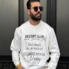 بلوزدورس پنبه DESTINY رنگ سفیدسایز4XL