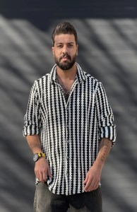 پیراهن پشمی راه راه BRS
