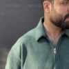 بلوزسلانیک یقه نیم زیپ NEXT رنگ سبز سایز5XL