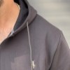 سوییشرت دورس پنبه کلاهدارPOLO رنگ مشکی سایز5XL