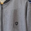 کاپشن فوترزیپدار رنگ طوسی سایز5XL