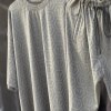 ست تیشرت شلوارک مراکشی qp رنگ سبزصدری سایز5XL