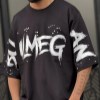 تیشرت پنبه-ماکان IMEGEرنگ مشکی سایز4XL