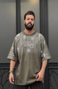 تیشرت پنبه-ماکان KITSUNE