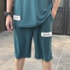 ست تیشرت شلوارک بیسکوئیتی BERSHKA رنگ سبز سایز4XL