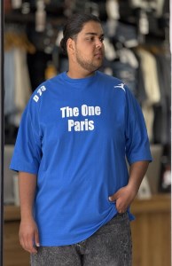 تیشرت ماکان چاپDTF طرح THE ONE PARIS