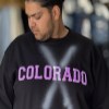 تیشرت ماکان طرح COLORADOرنگ مشکی سایز5XL