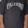 تیشرت ماکان طرح PALERMOرنگ مشکی سایز4XL