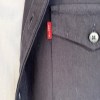 پیراهن کتان دوجیب LEVIS رنگ مشکی سایز3XL