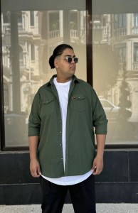 پیراهن کتان دوجیب LEVIS
