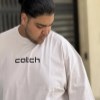 تیشرت پنبه ماکان CATCH رنگ کرم سایز 5XL