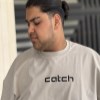 تیشرت پنبه ماکان CATCH رنگ خاکی سایز 6XL