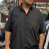 پیراهن اسلپ آستین کوتاه MR.FAT رنگ مشکی سایز 4XL