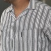 پیراهن راه راه کنفی آستین کوتاه POLO رنگ سبز سایز 6XL