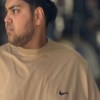 تیشرت پنبه RZ طرح NIKE رنگ کرم سایز 4XL