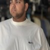 تیشرت پنبه RZ طرح NIKE رنگ سفید سایز 3XL