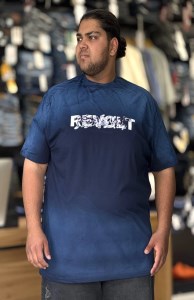 تیشرت پنبه طرح REVOLT
