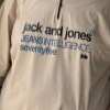 پولوشرت پنبه طرح JACK & JONES رنگ کرم سایز 5XL