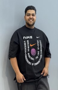 تیشرت نخ پنبه طرح NIKE