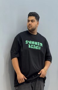 تیشرت پنبه طرح SUMMER BEACH