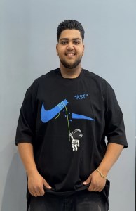 تیشرت پنبه طرح NIKE A.S.T