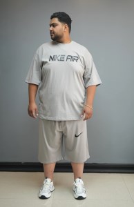 ست تیشرت شلوارک پنبه طرح NIKE AIR