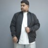 کاپشن دورو کتان NEXT رنگ مشکی طوسی سایز 6XL