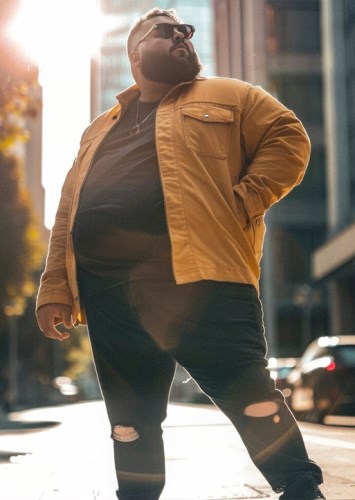 اقای چاق خودتو دوست داشته باش و خوش استایل باش